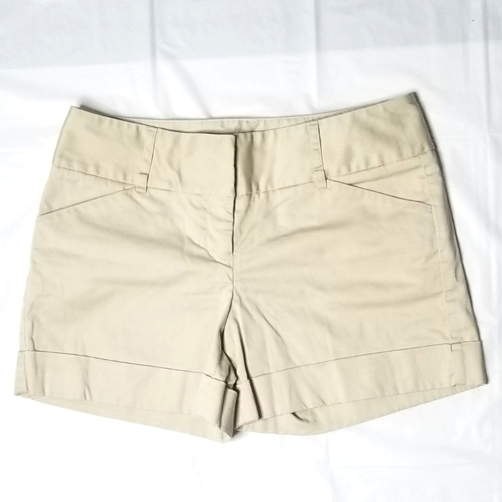 Express - Design Studio Khaki Shorts